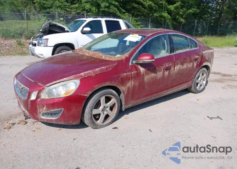 2013 Volvo S60 T5 from USA, damaged, VIN YV1612FS0D2203275